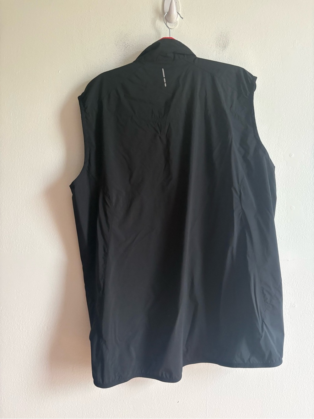 Salomon Sz XXL Fast Wind Clima Wind Cycling Black Sleeveless Full Zip Vest - Picture 7 of 9